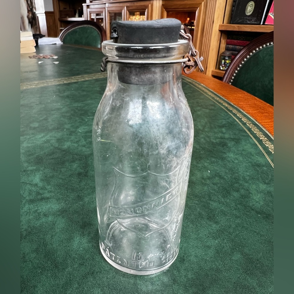Antique Vintage Mojonnier Milk Testing Glass Bottle